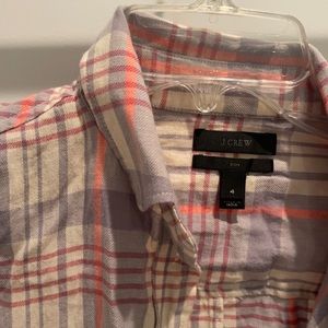 J. Crew flannel, size 4